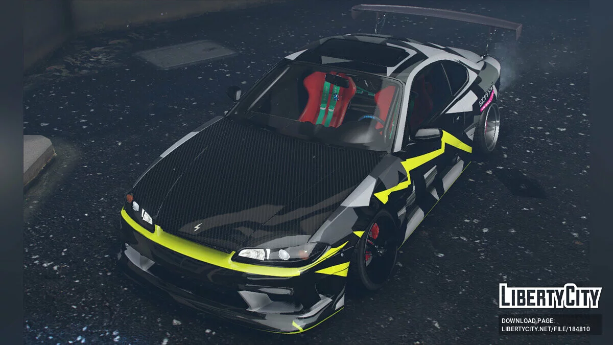 Nissan Silvia S15 Livery 1.0 / GTA 5