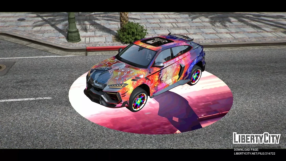 Lamborghini Urus Mansory Levi Ackerman / GTA 5