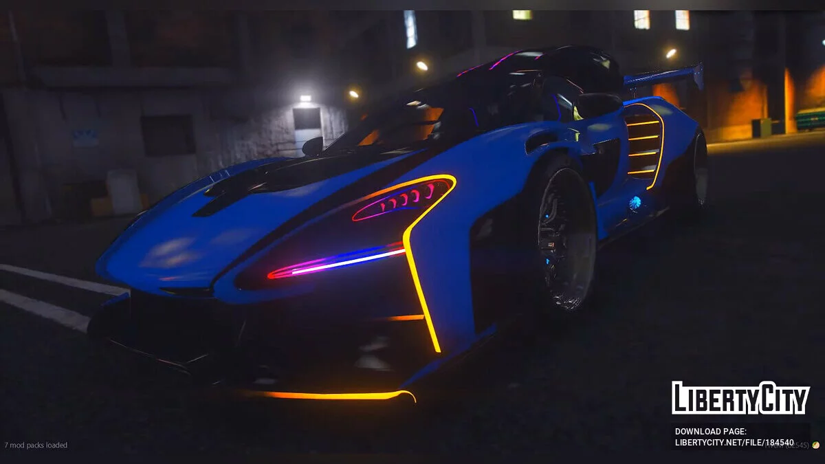 McLaren Senna Widebody Custom / GTA 5