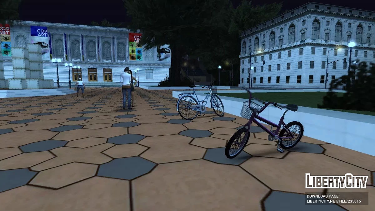 Пакет BMX - Crossflint и Missfive (в стиле SA) / GTA San Andreas