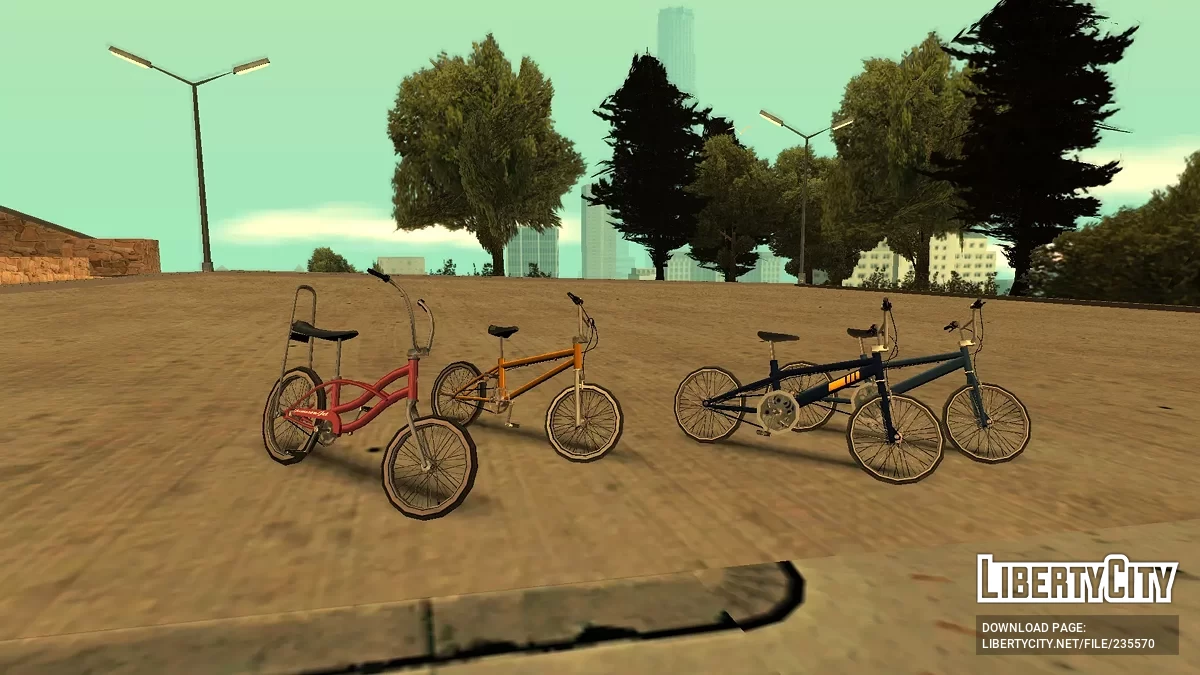 Гонка BMX RapidFire - Стиль SA / GTA San Andreas