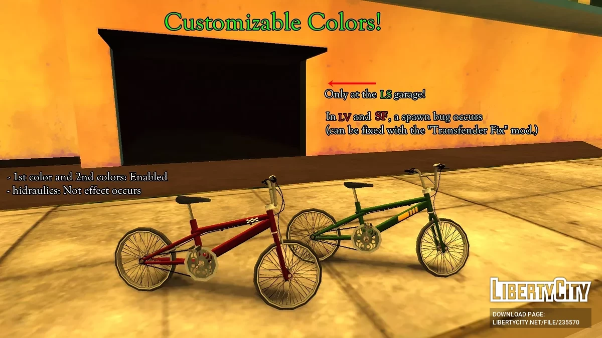 Гонка BMX RapidFire - Стиль SA / GTA San Andreas