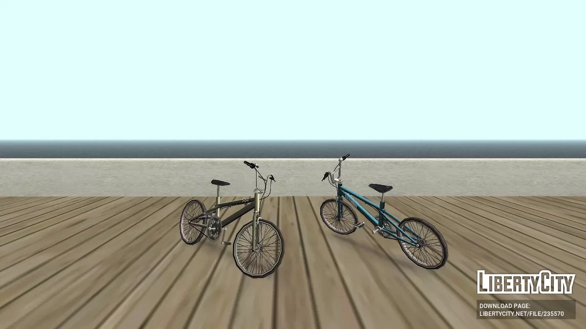 Гонка BMX RapidFire - Стиль SA / GTA San Andreas
