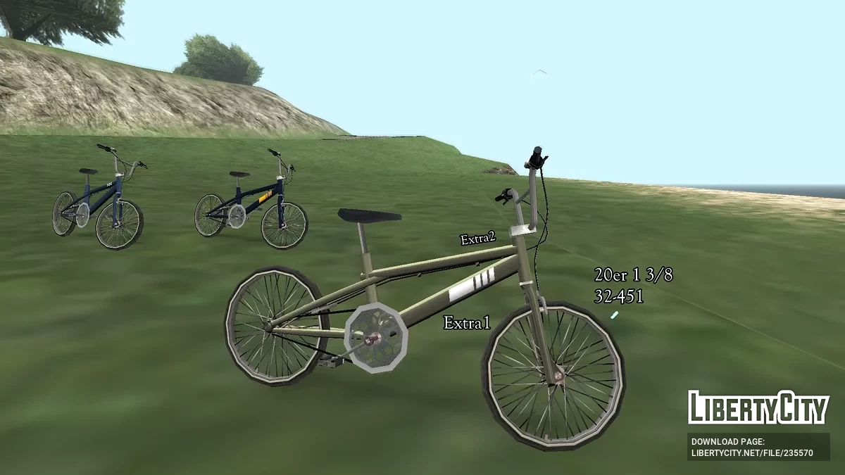 Гонка BMX RapidFire - Стиль SA / GTA San Andreas