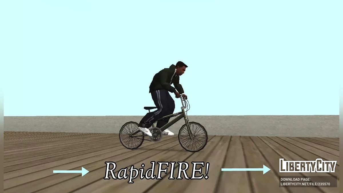 Гонка BMX RapidFire - Стиль SA / GTA San Andreas