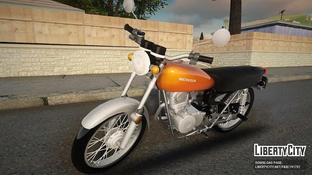Honda CG 125 Classic / GTA San Andreas