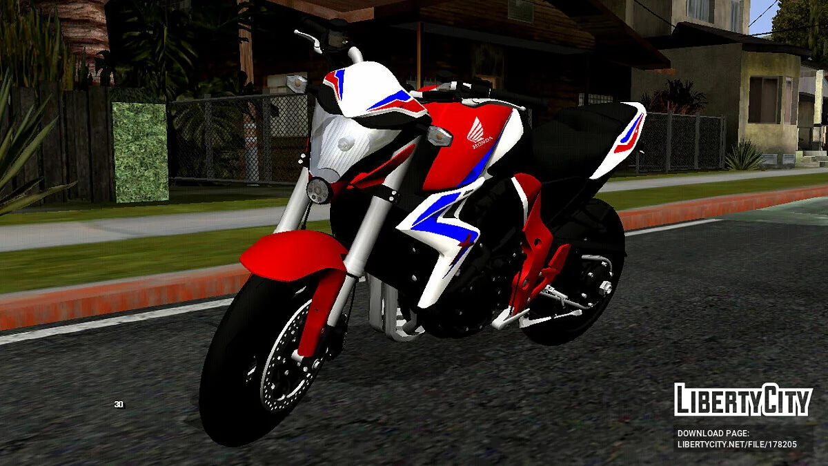 Honda Cb1000R Barracuda 2016 (только DFF) / GTA San Andreas (iOS, Android)
