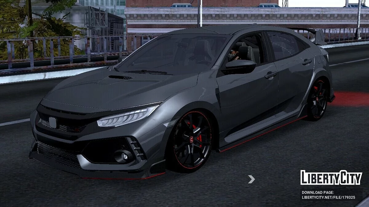 Honda Civic Type R 2017 / GTA San Andreas (iOS, Android)