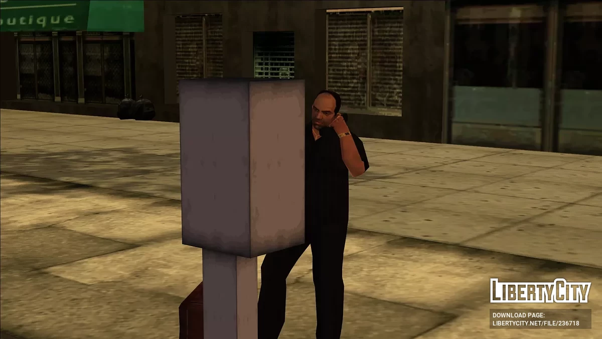 Тони Сиприани в стиле Тони Сопрано / GTA Vice City