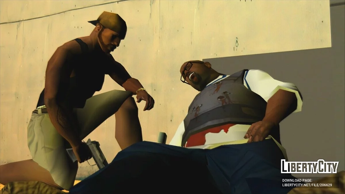 Логичный Биг Смоук (smokev) в конце игры / GTA San Andreas