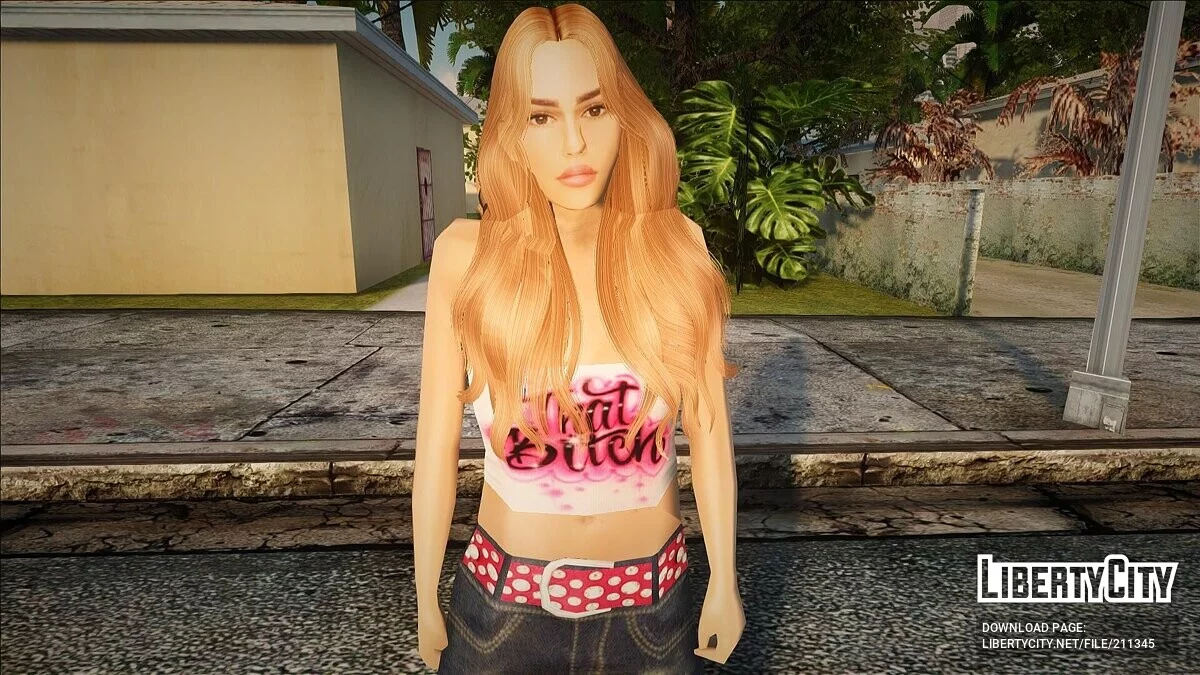 Симпатичная девушка / GTA San Andreas