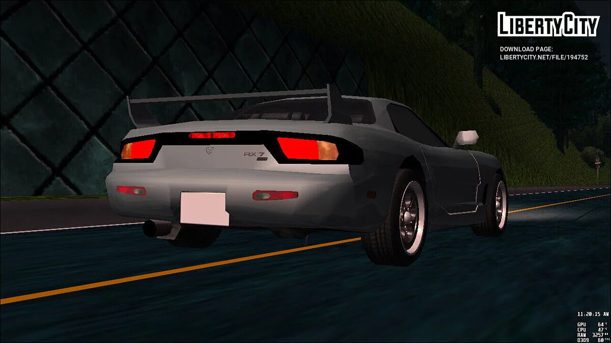 ZR-350 в стиле Mazda RX-7 FD3S (MAZDASPEED) / GTA San Andreas